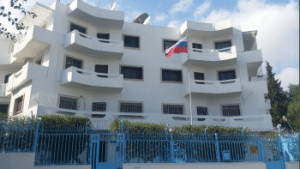 Здание посольства России в Тунисе