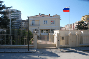 Здание посольства России в Албании