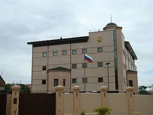Здание посольства России в Гане