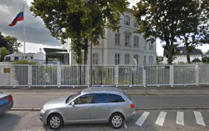 Здание посольства России в Дании