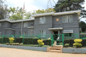 Здание посольства России в Кении