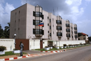 Здание посольства России в Кот-д'Ивуаре