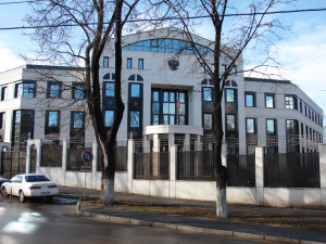Здание посольства России в Молдове