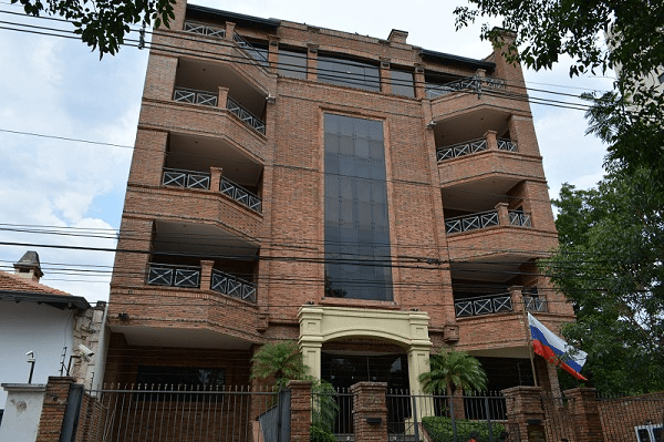 Здание посольства России в Парагвае