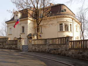 Здание посольства России в Хорватии