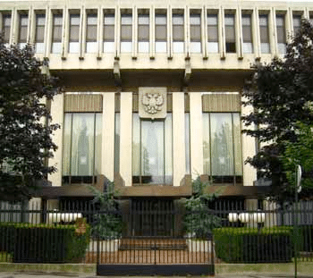 Здание посольства России во Франции
