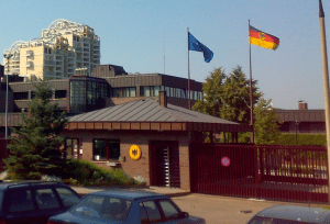 Здание посольства Германии в Москве