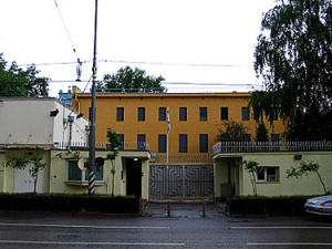 Здание посольства Израиля в Москве