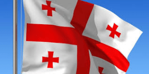 Грузинский флаг.